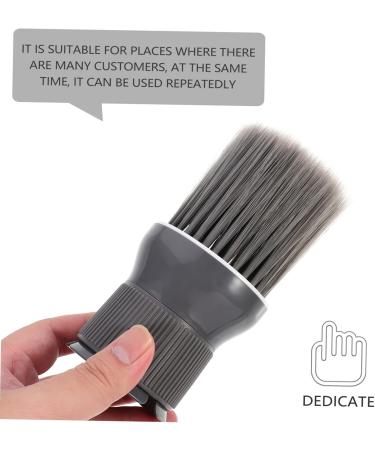 Ipetboom Hairdressing Neck Brush Cleaning Brush Home Dust Remover Barber Dusting Brush Hair Cutting Neck Brush Sweeping Beard Brush Facial Duster Hair Brush Plastic Major Hairdressing Tool 14.5X7X7CM Grey - Buy Online on GoSupps.com