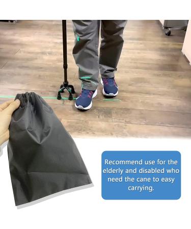 Folding Cane Storage Bag - Walking Stick Pouch for Elderly & Disabled - Easy Travel & Protection - Black - Buy Online on GoSupps.com