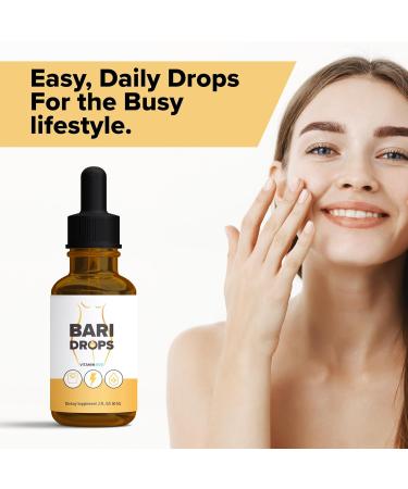 Bari Drops GLP-1 Bari Liquid Drops Supplement BariDrops Liquids Extract Formula Bari Liquid Drops Review Premium Lion All Natural Formula Green Bottle 1 Bottle 1 Month Supply (2 Fl Oz) - Buy Online on GoSupps.com