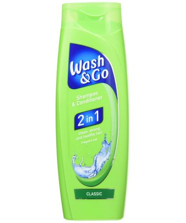 Wash & Go - Classic 2 in 1 Shampoo & Conditioner - 400ml
