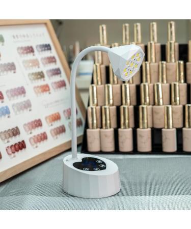 sumozo UV LED Nail Lamp Smart Sensor with 3 Timers Rechargeable Mini Cordless Flash Cure Nail Lamp Professional Gooseneck UV Light for Gel Nail Polish UV Lamp for Fast Acrylic Nail Extension - Buy Online on GoSupps.com