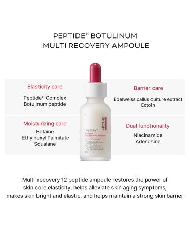 Buy Peptide 11 Botulinum Multi Recovery Ampoule 30ml - Anti-Aging Skin Treatment for Global Shipping - Buy Online on GoSupps.com