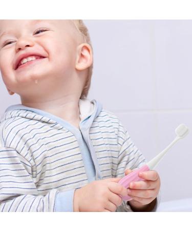 FRCOLOR Cute Manual Toothbrush with Soft Bristles - Lovely Rose Design | International Shipping Available - Buy Online on GoSupps.com