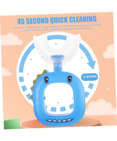 Minkissy U-Shaped Toothbrush Set for Kids - 6 Pack Portable Silicone Manual Toothbrushes for Children - Ideal U-Shape Design for Easy Use - Buy Online on GoSupps.com