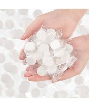 Juexica 1000 Pcs Mini Compressed Towel Tablet Bulk  Portable Coin Tissues Disposable Cotton Towels Facial Mask Washcloth Toilet Paper Tablets for Travel Camping for Traveling Camping Beauty Salon