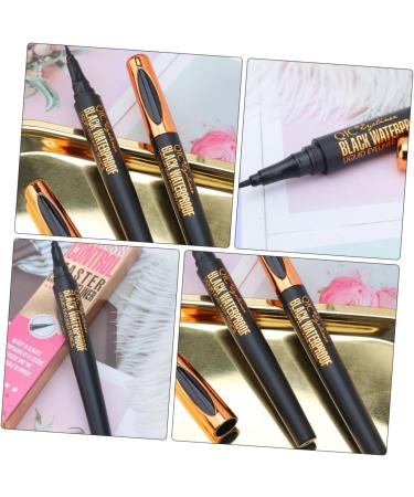BELLIFFY 2pcs Makeup Eyeliner Waterproof Makeup Pencils for Eyes Gel Liner Eyeliner Eye Beauty Pens Abs Shell - Buy Online on GoSupps.com