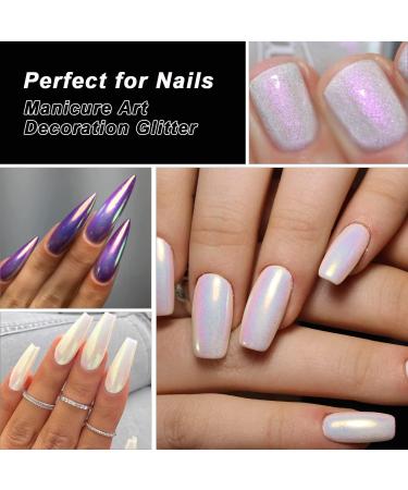Viola HOUE Chameleon Glimmer Powder Nail Art Pigment Set - Glitter Powder Collection - Buy Online on GoSupps.com