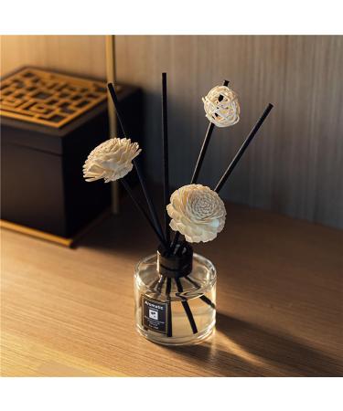 Laoxiangji 100 Rattan Reed Sticks for Room Fragrance | 20cm Diffuser Sticks | Natural & Black Decor | Refreshing Scent for Home & Office - Buy Online on GoSupps.com