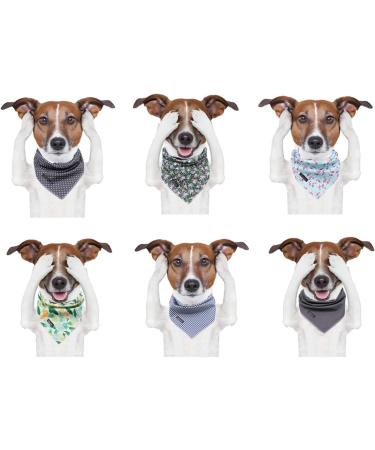 ARING PET Large Navy Plaid Dog Bandana - Cotton Triangle Bib Scarf for Dogs and Cats (1 Pack) - Small to Large Breeds - Buy Online on GoSupps.com