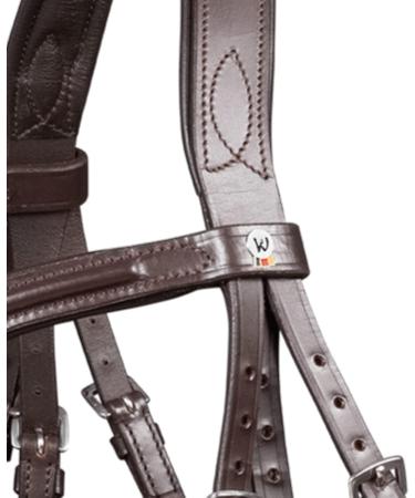 WALDHAUSEN Hannover Standard Bridle - Brown Warmblood | Premium Equestrian Gear - Shop Internationally - Buy Online on GoSupps.com