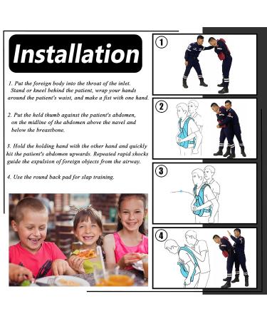 Adult Anti-Choking Trainer Vest - Heimlich Practice Model for First Aid Education - Buy Online on GoSupps.com