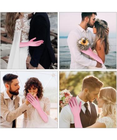 CALLARON 2 Pairs Evening Party Gloves Decorative Gloves Stretchy Gloves Opera Gloves for Women - Buy Online on GoSupps.com