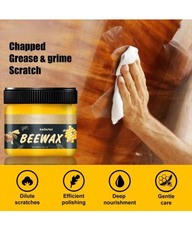 RYDOX Beeswax Spray Furniture Polish Polisher Wooden Furniture Polishing Beeswax Wear-resistant Furniture Care Wood Floor Maintenance Beeswax Wood Care Wax(80g) - Buy Online on GoSupps.com