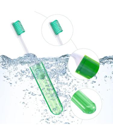 Portable Travel Toothbrush Kit - Folding Toothbrush with Built-in Cover for Hiking, Camping & Traveling - Mini Multi Color (4 Pack) - Buy Online on GoSupps.com