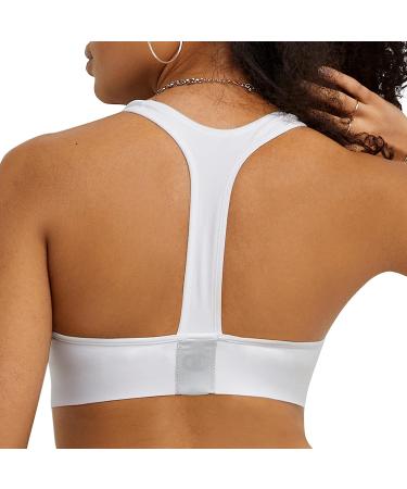 Champion Women's Absolute Racerback Compression Sports Bra - Large White - Buy Online on GoSupps.com