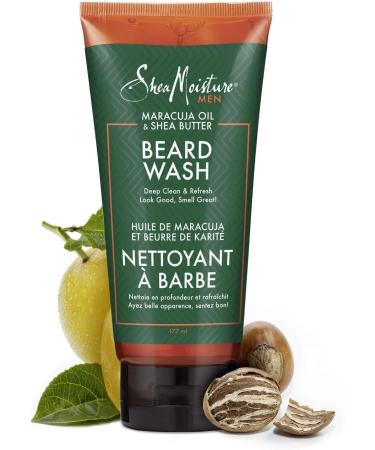 Shea Moisture Maracuja Oil & Shea Butter Beard Wash 177ml 177 Milliliters - Buy Online on GoSupps.com