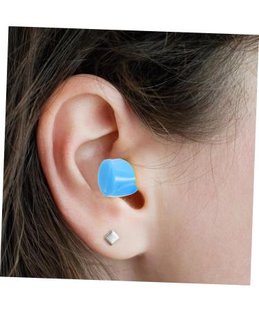 FOMIYES 3 Pairs Silicone Ear Plugs for Sleeping & Swimming Protective Blue Ear Plugs (1 Count - Buy Online on GoSupps.com