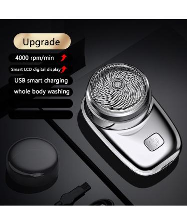 Water Resistant Electric Shaver for Men - Fast Charging Wireless Beard Groomer & Hair Clipper | Extended Battery Life | Compact Design 2.83 x 1.77 Inches - Buy Online on GoSupps.com