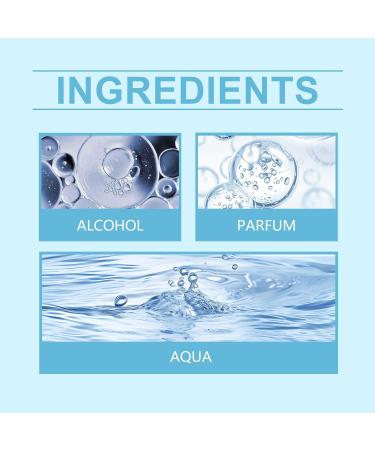 Mens Perfume Delicate Vegan Eau De Parfum Sweet Beauty Products Suitable for Special Occasions Perfume Gift for Men 8.3x4.6cm Light blue - Buy Online on GoSupps.com