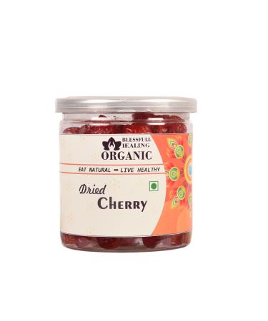 Blessfull Healing Organic Dried Cherry 300 Gram Airtight Container (Packing May Vary)