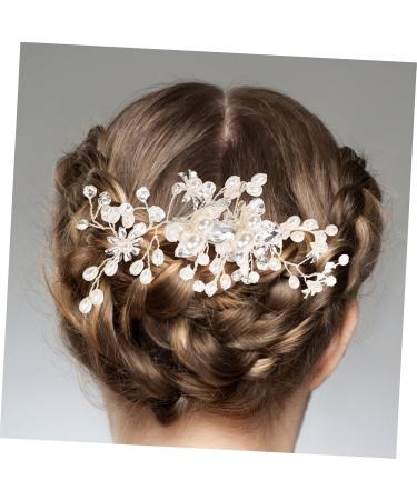 Didiseaon Bridal Comb Wedding Hair Accessories for Brides Flower Girl Hair Accessory Bridal Accessories Prom Hair Accessories Crystal Hair Accessories Manual Alloy Hair Comb - Buy Online on GoSupps.com