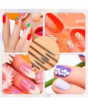 9Pcs Nail Art Brushes Set - Professional Nail Art Design Pens & Dotting Tools for Gel Polish & DIY Manicure - Buy Online on GoSupps.com