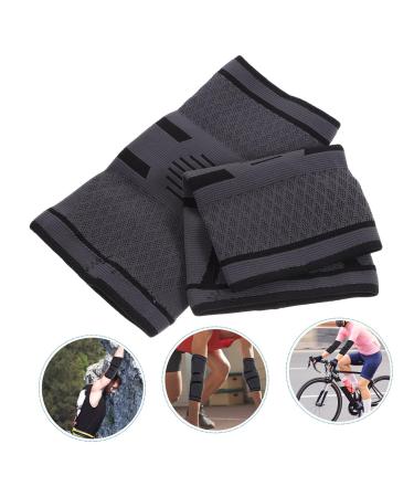 Elastic Elbow Brace for Tendonitis - Cycling & Fitness Sleeve for Arm Support | 1 Pair Bike Stand Compatible - Buy Online on GoSupps.com