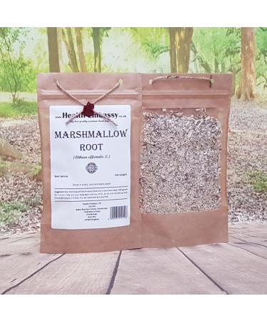  HEALTH EMBASSY Health Embassy Marshmallow Root Herbal Tea | Althaea Officinalis L | Marshmallow Root Tea 100g - Buy Online on GoSupps.com