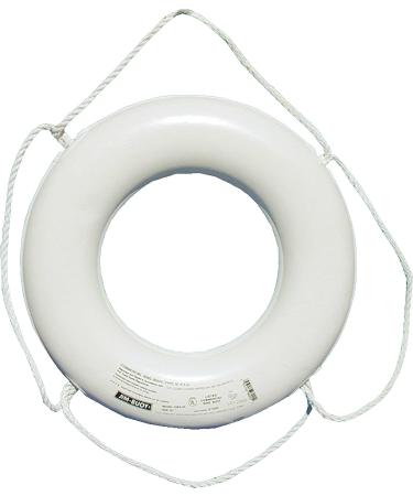 Cal June USCG Approved White 20 No Strap Ring - Best Quality for Safety - Buy Online on GoSupps.com