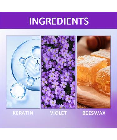 Keratin Purple Hair Mask for Blonde & Bleached Hair - Deep Conditioning Removes Copper & Yellow Tones Soothes & Moisturizes - Buy Online on GoSupps.com