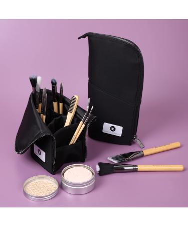 Essential SFX Makeup Brush Kit - 12 Piece Professional Set for Special Effects Makeup - Includes Vanilla Fragrance Brush Soap & Standing Bag - Ideal for Film Theater & Halloween - Buy Online on GoSupps.com