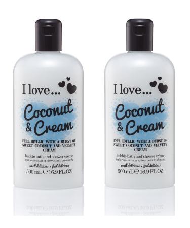 I Love Classic Coconut Shower Gel (2-pack)