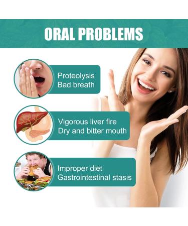 2pcs Bad Breath Eliminating Serum - Mint Purify Odor Herbal Extract - Portable Treatment for Adult Mouth Smell - Mild and Effective - Buy Online on GoSupps.com