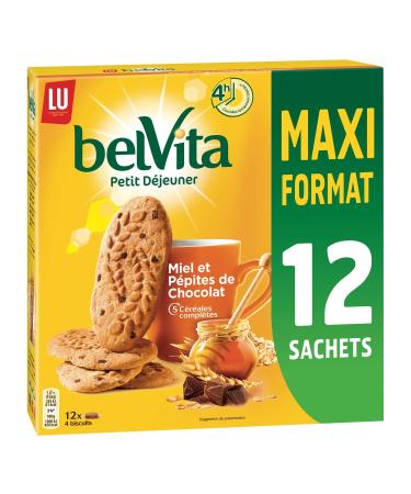 Belvita Honey and Chocolate Chip Breakfast Biscuit, 650g
