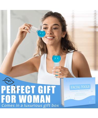 Facial Ice Roller Massager - Cold Globes for Skin Care Tools - Buy Online on GoSupps.com