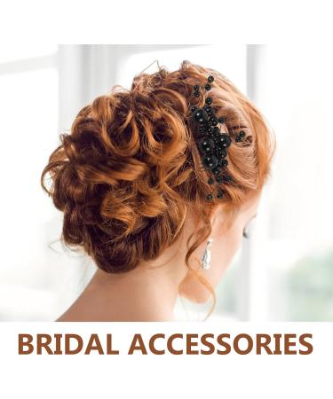 WOFASHPURET 1 Set Wedding Hair Pins Set Fake Pearl Bridal Hairpin Handmade Wedding Hairclips - Buy Online on GoSupps.com