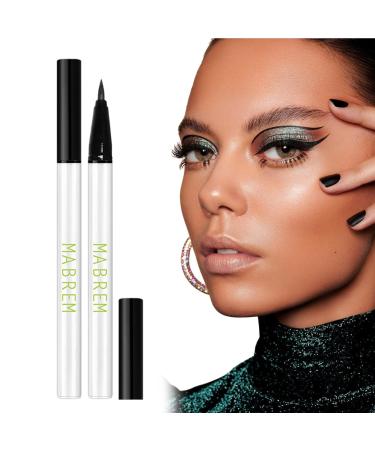 Eyeliner Liquid Liner - Waterproof Long-Lasting Eye Liner Pencils Smudgeproof Eye Liner Pencils Eye Care Quick Dry Eye Liner Liquid Liner Eye Makeup for Women and Girls Pochy
