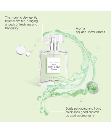 White Tea Perfume White Tea Eau De Toilette Spray Perfume for Women Refreshingly Elegant Long-Lasting Fragrance Women's Perfume Unveiling Sophisticated Charm - Buy Online on GoSupps.com