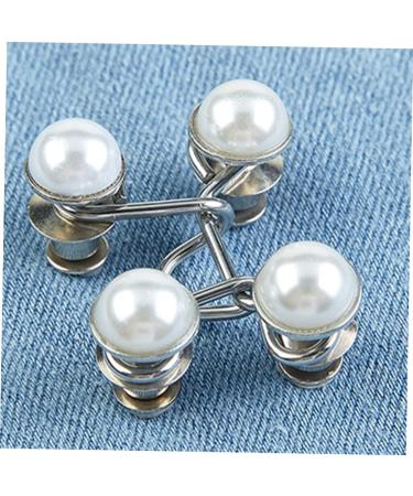 Button Hook Helper 4Pcs Nail- Buttons Portable Waist Buttons Waist Extender Button Waist Adjusting Clamp Thin Waist Buttons Durable Jeans Buckles Jean Buttons Pin Fashion Jean Buttons(2.5x0.8cm) - Buy Online on GoSupps.com