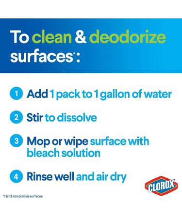 Clorox Control Bleach Packs Regular Laundry Packs 12 Count - Effective Stain Remover (Package May Vary) - Buy Online on GoSupps.com
