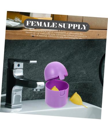 Solustre 2-in-1 Disinfection Box for Menstrual Cups | Plastic Cleaner & Sterilizer | Essential Accessories for Women - Buy Online on GoSupps.com