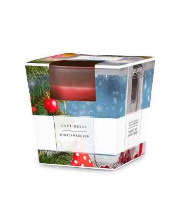 Pajoma fragrance candle winter fairy tale - in satin glass |120g of wax weight burning time: 25 hours in a noble gift packaging |Premium quality winter fairy tale 1