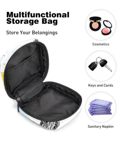 Shop Women's Zebra Storage Pockets - Portable Period Kit & Feminine Product Bag - International Shipping Available - Buy Online on GoSupps.com
