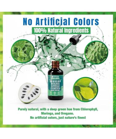Soursop Natural Drops 10In1 Soursop Bitters Liquid Drops Herbal Extracts for Better Overall Health and Better Gut Health1PCS - Buy Online on GoSupps.com