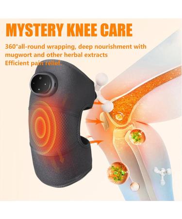 Rejuvaknee Advanced Knee Relief Massager Multi-functional Heated Device | 5 Heating & 3 Massage Modes for Joint Pain Relief | Grey - Buy Online on GoSupps.com