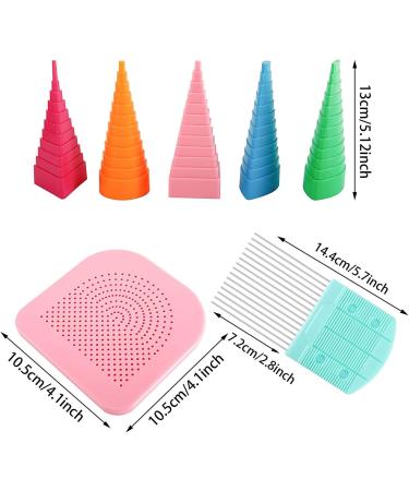 Patioer Quilling Tool Kit - 20pcs Paper Strips DIY Set for Paper Art & Craft - Buy Online on GoSupps.com