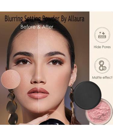 AllauraBeauty Pink Setting Powder AllauraBeauty Blurring Setting Powder AllauraBeauty Blurring Powder AllauraBeauty Setting Powder Lasting Waterproof Face Powder for Makeup (#7) - Buy Online on GoSupps.com