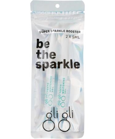 Super Sparkle Booster Gel Refill - Teeth Whitening Gel 2x5ml (6% Hydrogen Peroxide) | Made in USA | 10-15 Day Treatment for Whitening Kits - Buy Online on GoSupps.com