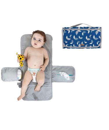 Hamur Home 3-in-1 Diaper Pocket & Portable Organizer - Stylish Butterfly Small Diaper Bag for Moms | Wipes Cream & Baby Essentials - Buy Online on GoSupps.com