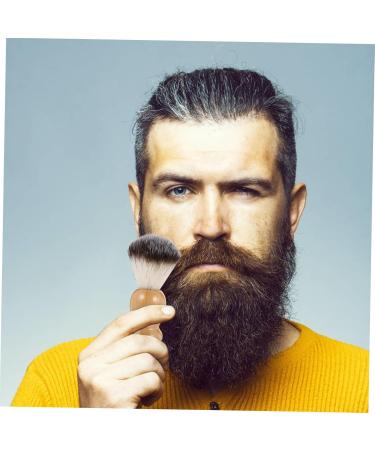 Minkissy Men's Shaving Brush Set Razor Stand Face Brush & Mustache Kit for Precision Shaving - Buy Online on GoSupps.com